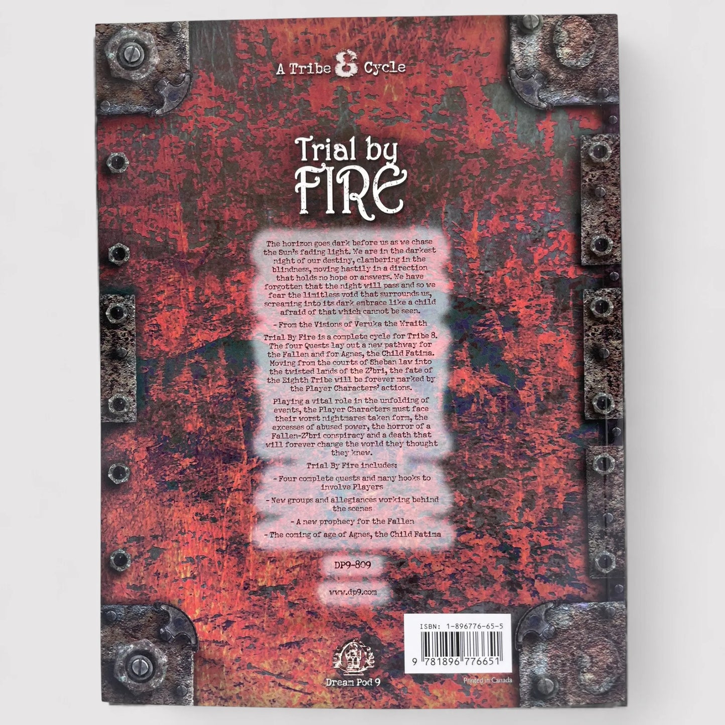 Trial by Fire A Tribe 8 Cycle Dream Pod 9