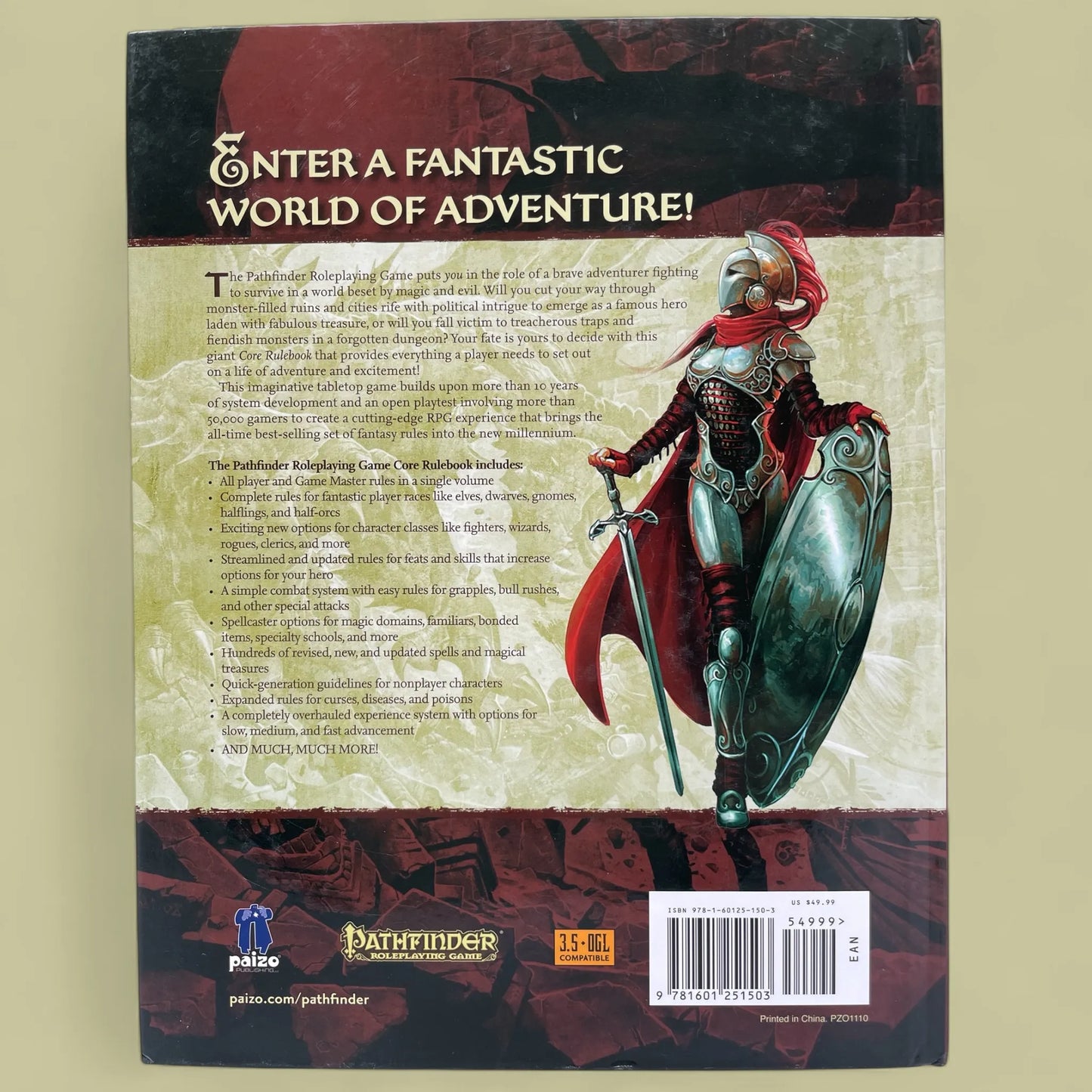 Pathfinder Roleplaying Game Core Rulebook Paizo