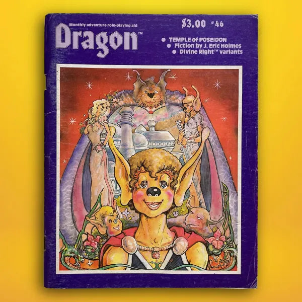 Dragon Magazine #46 February 1981 TSR - Lichyard Games