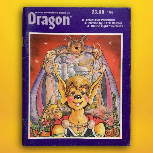 Dragon Magazine #46 February 1981 TSR - Lichyard Games