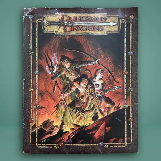 Character Sheets and Folder Dungeons & Dragons 3e - Lichyard Games