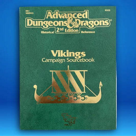 Vikings Campaign Sourcebook HR1 9322 AD&D 2e - Lichyard Games