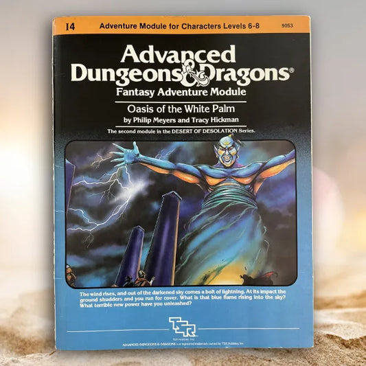 Oasis of the White Palm I4 9053 AD&D 1e - Lichyard Games