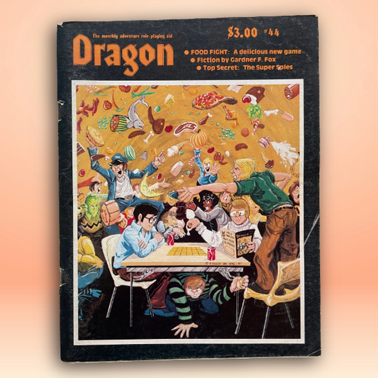 Dragon Magazine #44 December 1980 TSR - Lichyard Games
