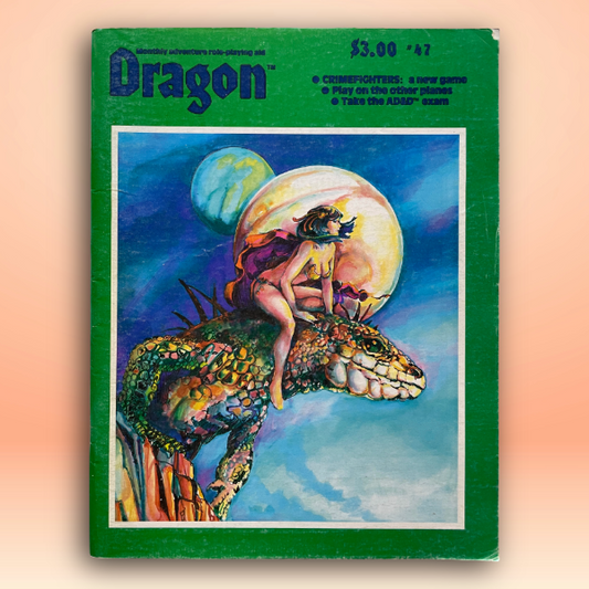 Dragon Magazine #47 March 1981 TSR - Lichyard Games