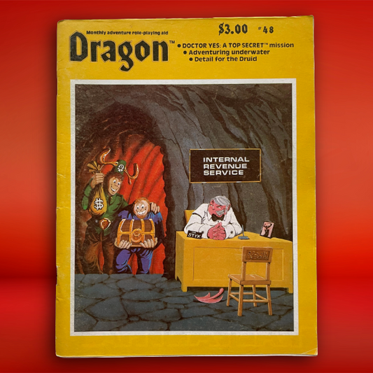 Dragon Magazine #48 April 1981 TSR - Lichyard Games