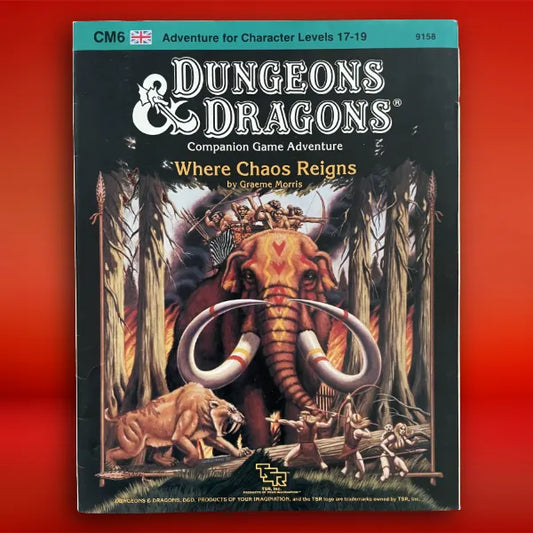 Where Chaos Reigns CM6 9158 Dungeons & Dragons - Lichyard Games