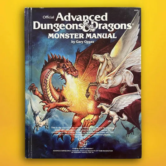 Monster Manual 2009 Advanced Dungeons & Dragons 1e - Lichyard Games