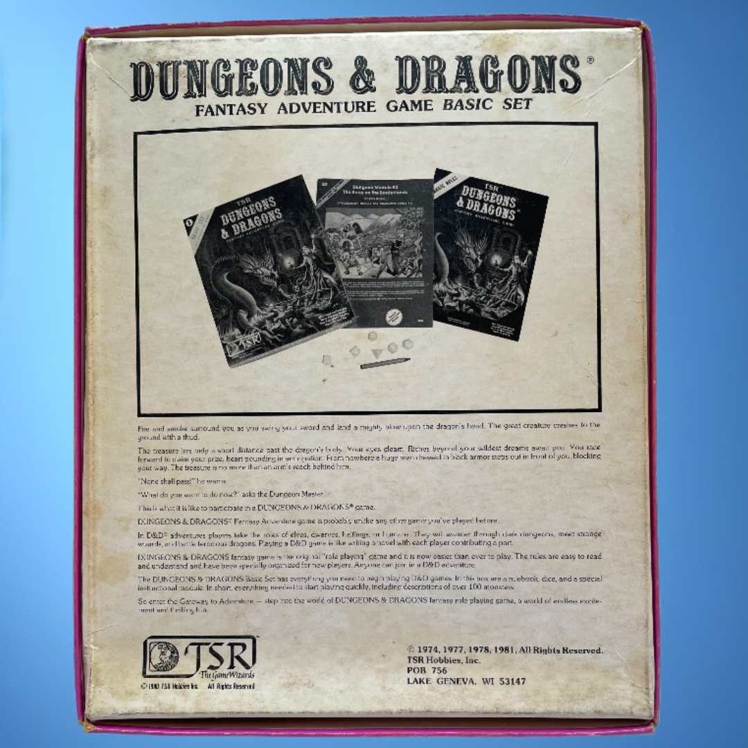 Dungeons & Dragons Basic Set 1 1011 Box Set