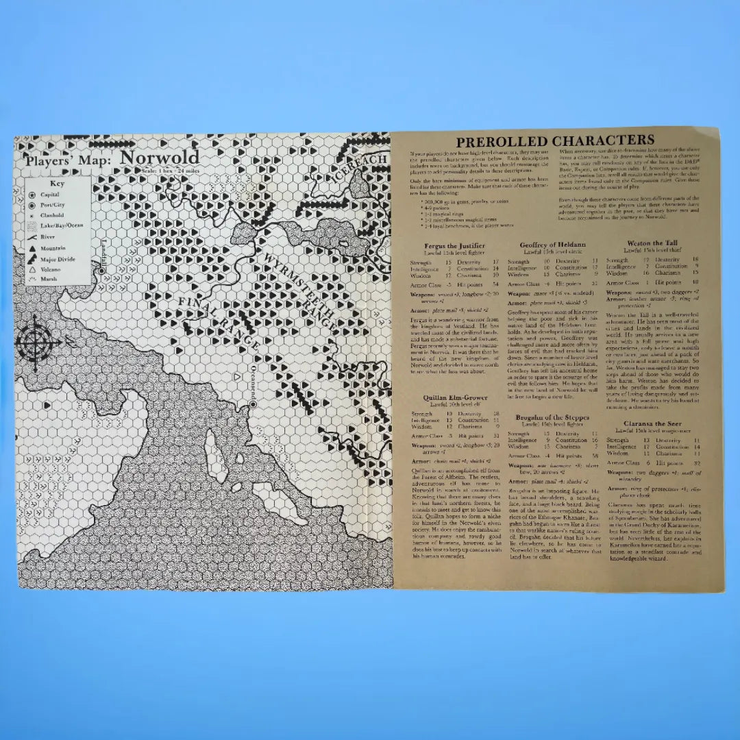 Test of the Warlords CM1 9117 Dungeons & Dragons