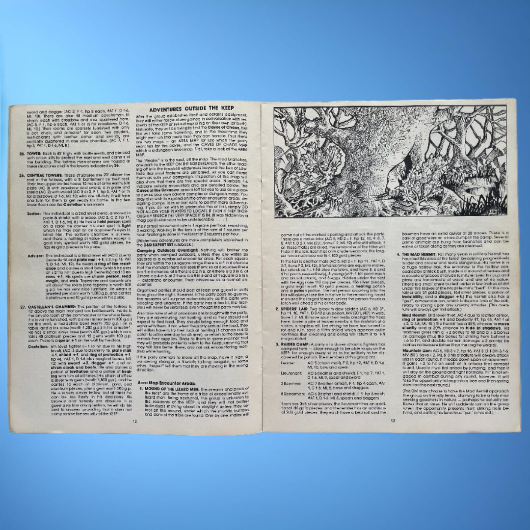 Dungeons & Dragons Basic Set 1 1011 Box Set