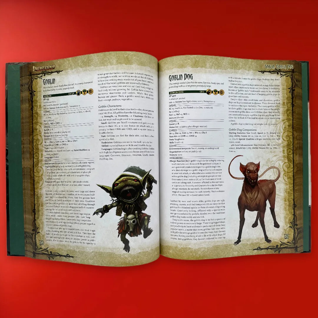 Pathfinder Roleplaying Game Bestiary Paizo