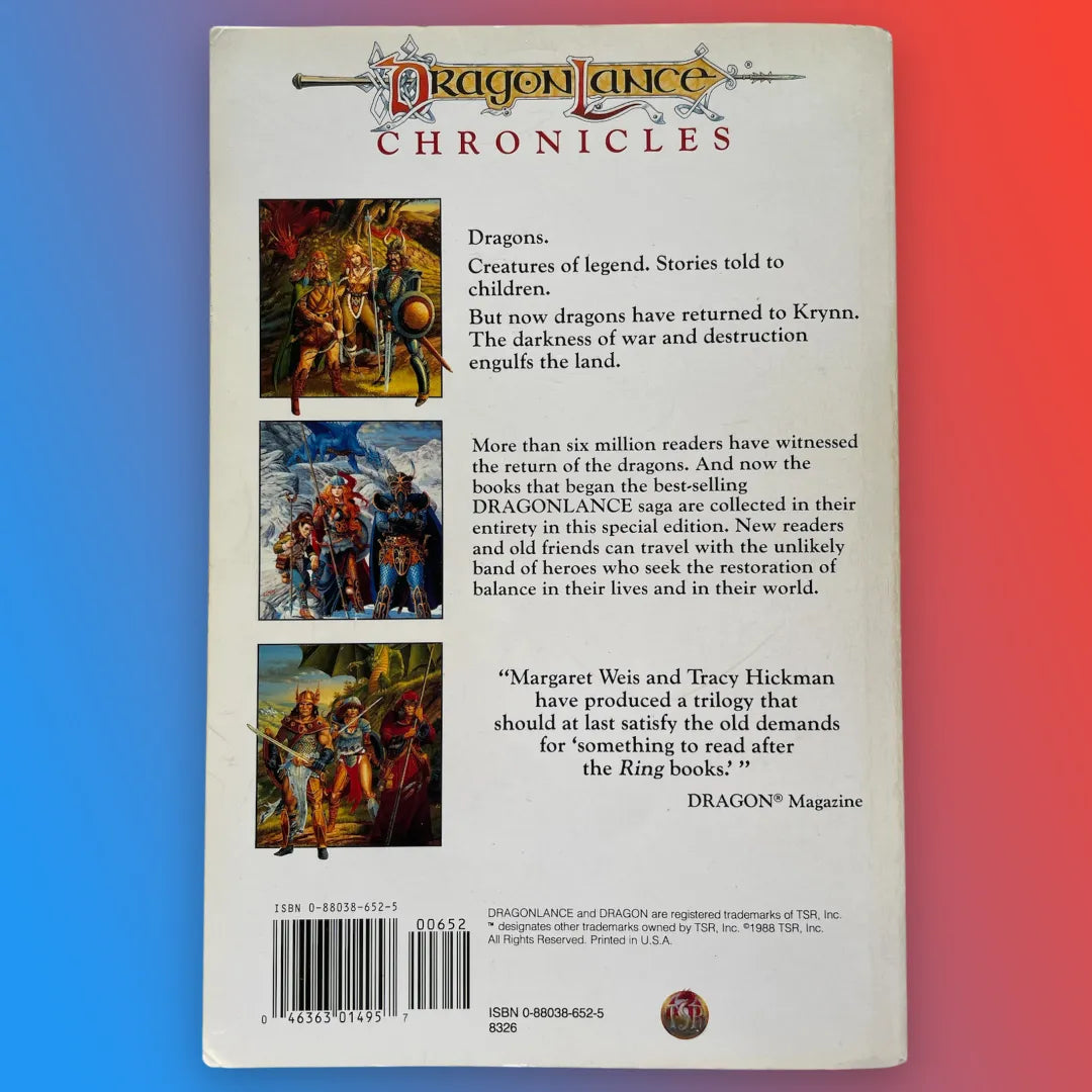 The Dragonlance Chronicles Trilogy (Collectors Edition) by Margaret Weis & Tracy Hickman