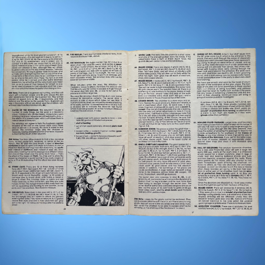 Dungeons & Dragons Basic Set 1 1011 Box Set