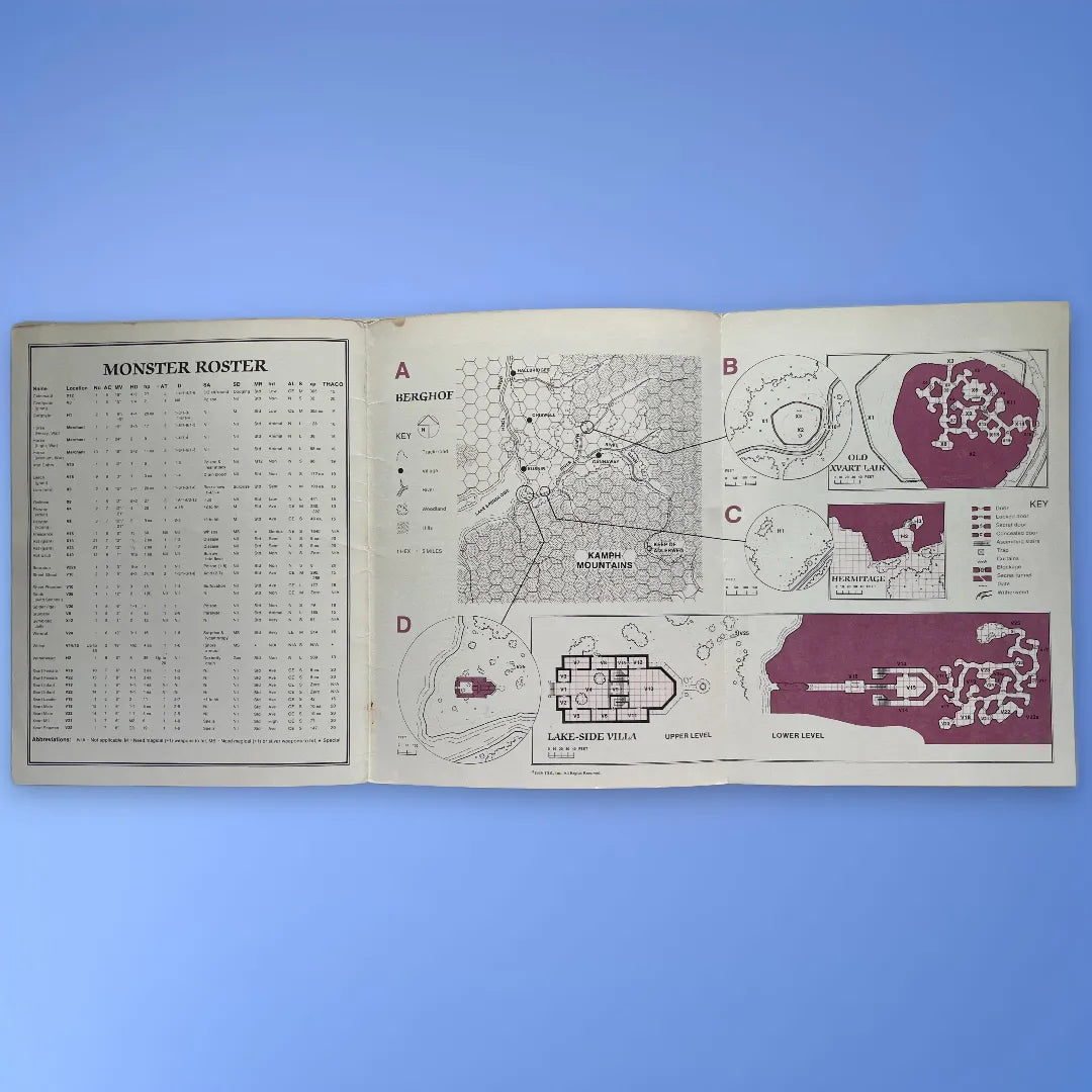 The Sentinel UK2 9101 Advanced Dungeons & Dragons 1e