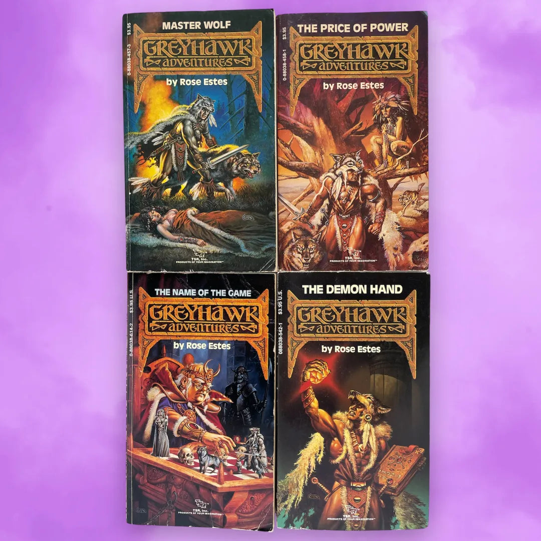 Greyhawk Adventures Books 3-6 by Rose Estes
