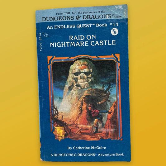 Raid on Nightmare Castle An Endless Quest Book #14 (1983) - Lichyard Games