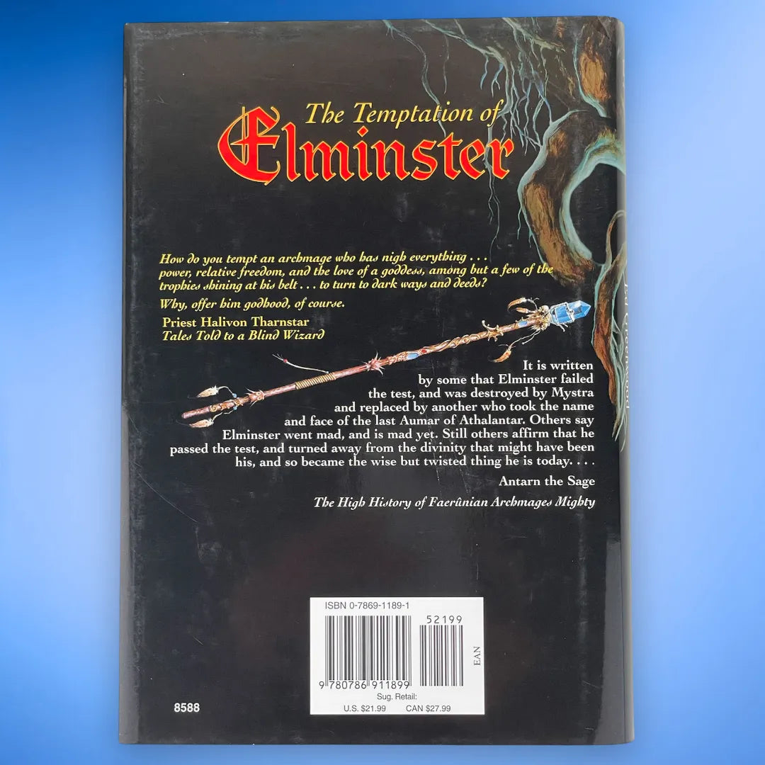 The Temptation of Elminster Forgotten Realms by Ed Greenwood