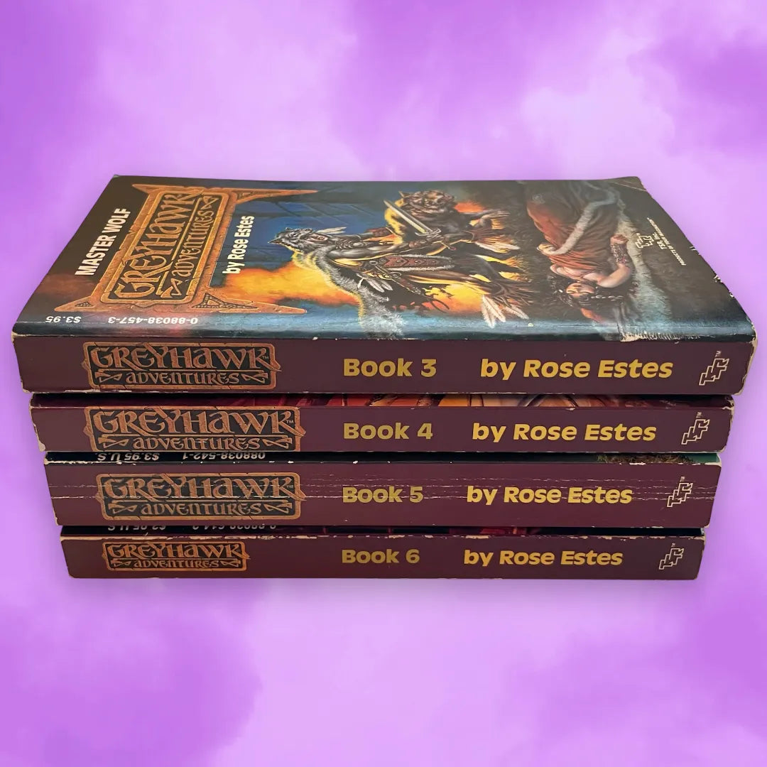 Greyhawk Adventures Books 3-6 by Rose Estes