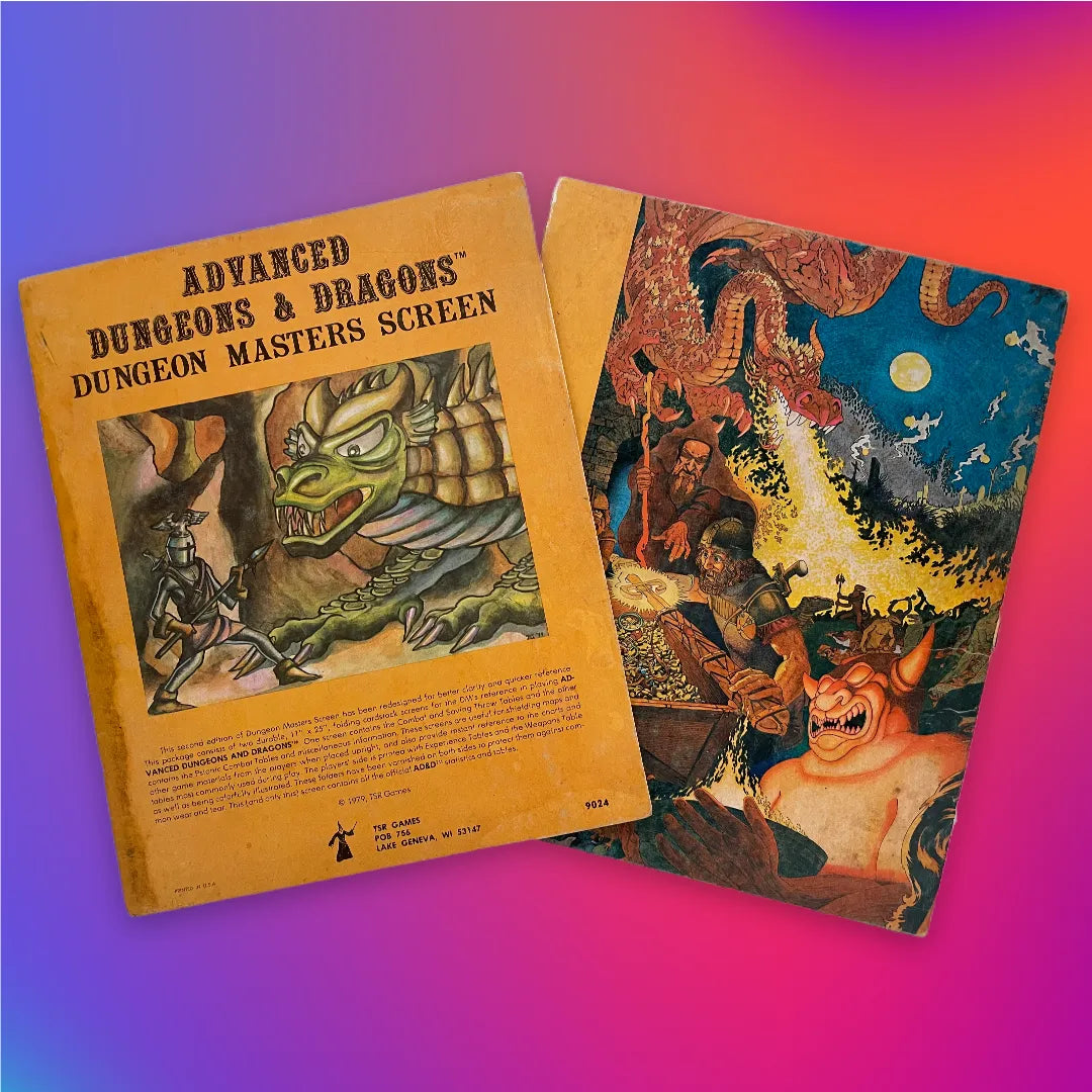 Dungeon Masters Screens REF1 9024 AD&D 1e