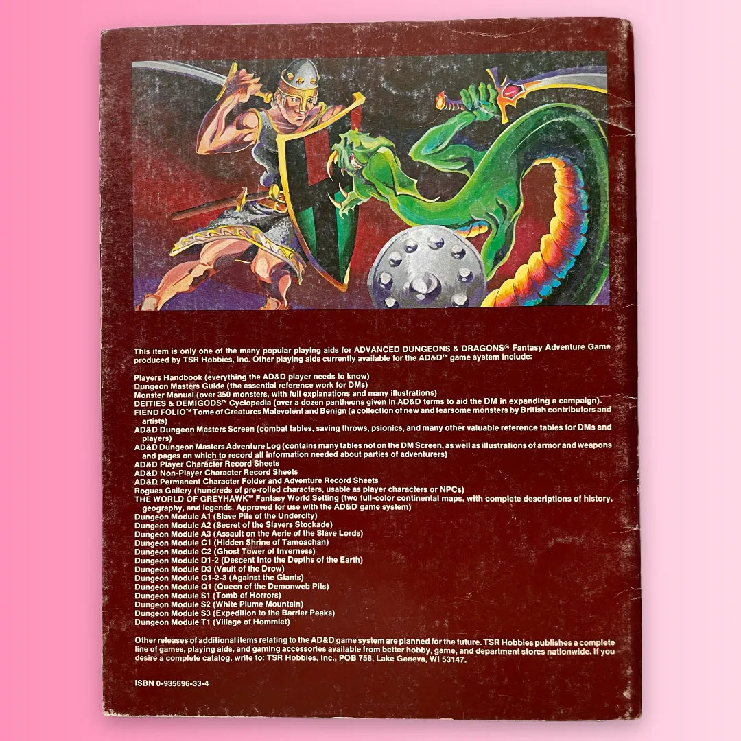 Dwellers of the Forbidden City I1 9046 AD&D 1e - Lichyard Games