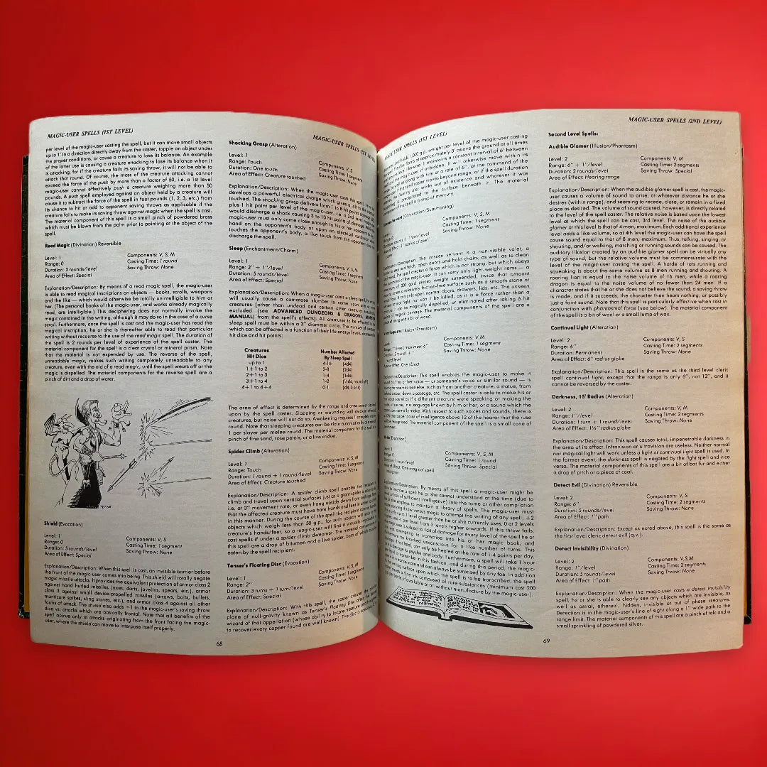 Players Handbook 2010 Advanced Dungeons & Dragons 1e - Lichyard Games