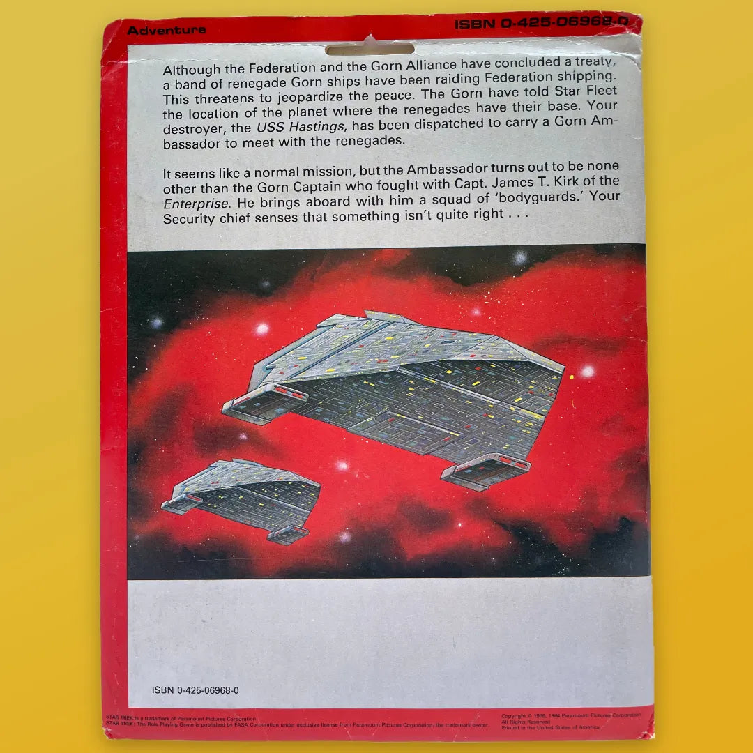 Demand of Honor 2207 Star Trek RPG FASA