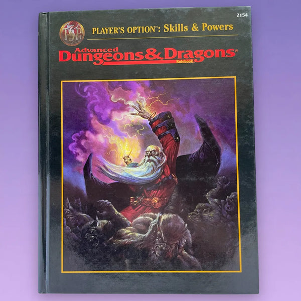 Player's Option: Skills & Powers 2154 Advanced Dungeons & Dragons 2e