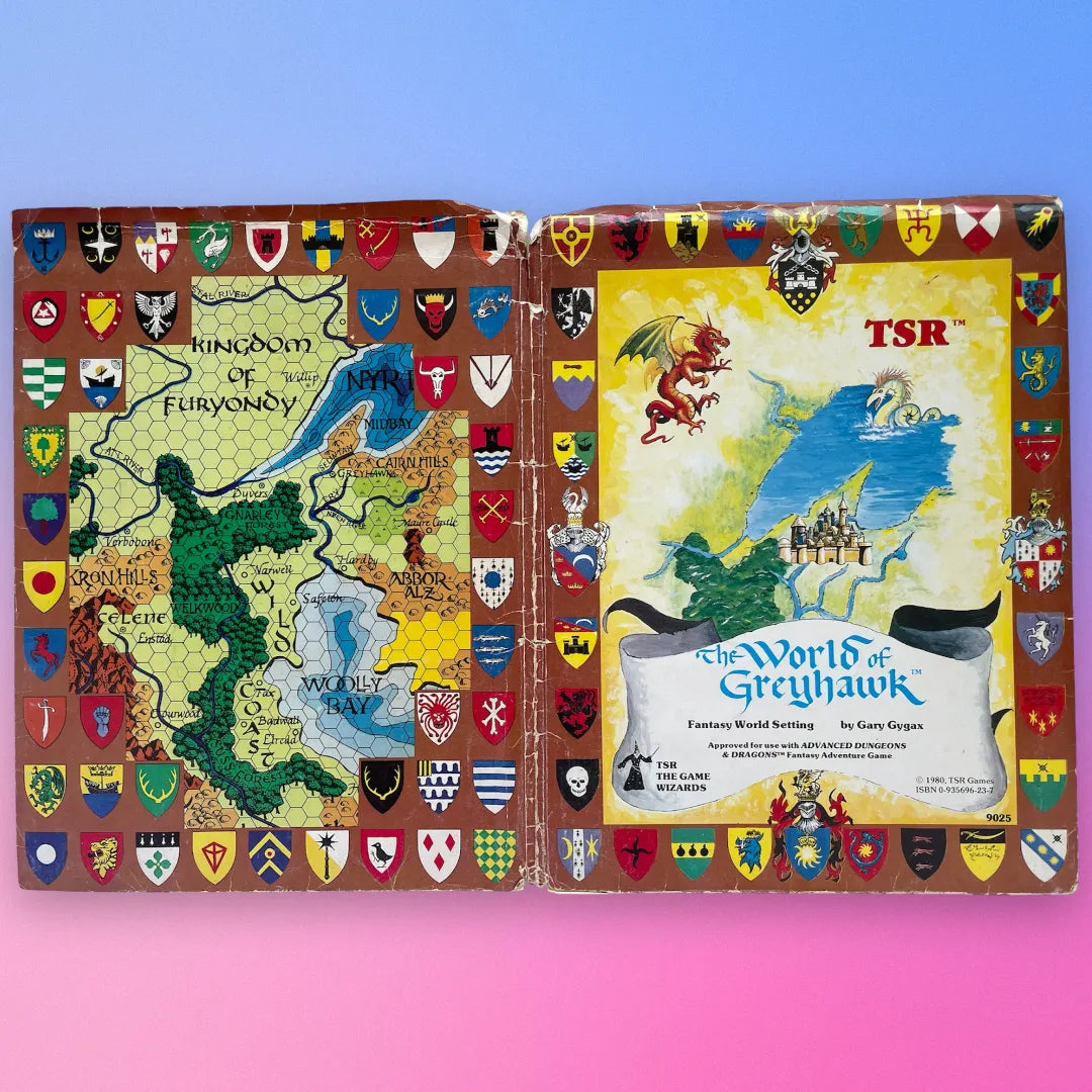 The World of Greyhawk Folio Advanced Dungeons and Dragons