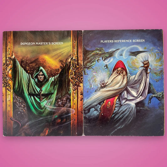 Dungeon Masters and Players Screens REF1 AD&D 1e