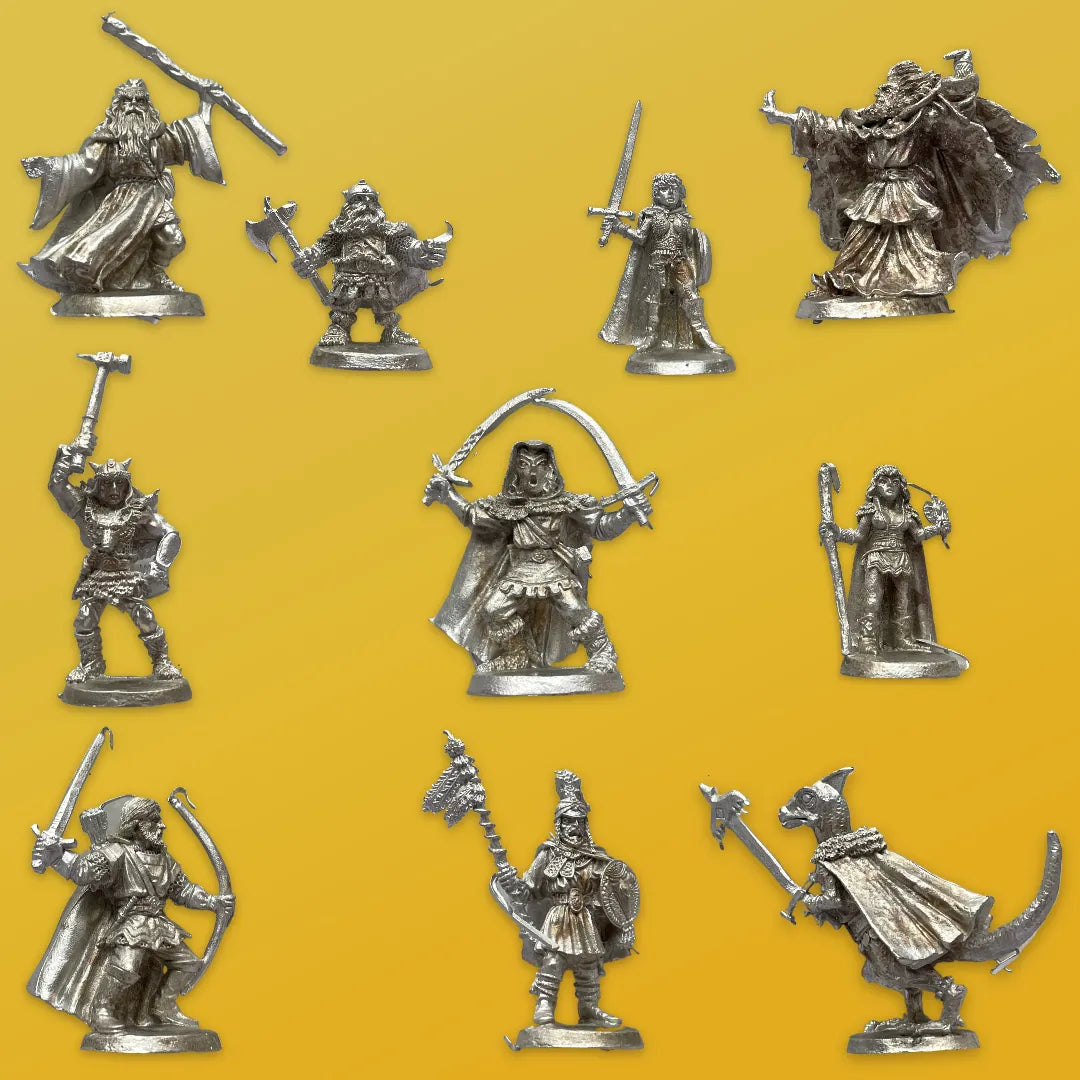 Heroes Forgotten Realms Ral Partha Advanced Dungeons & Dragons