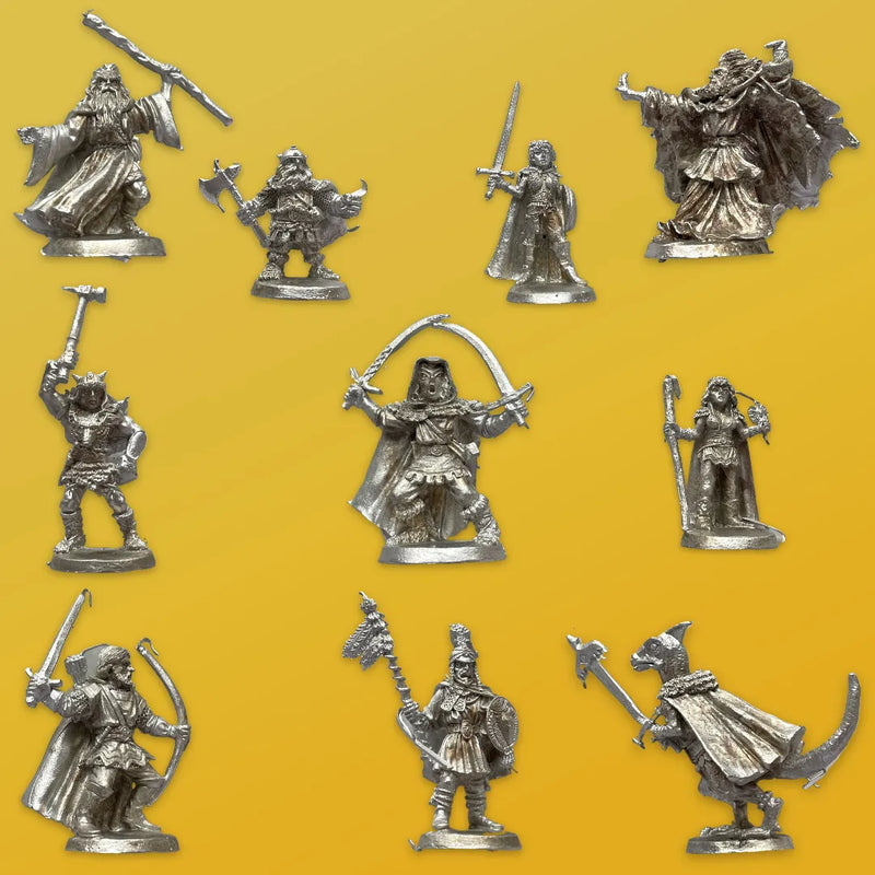 Heroes Forgotten Realms Ral Partha Advanced Dungeons & Dragons
