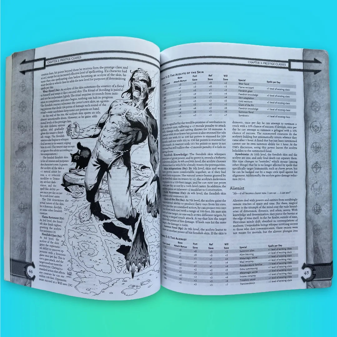 Tome and Blood: A Guidebook to Wizards and Sorcerers Dungeons & Dragons 3e