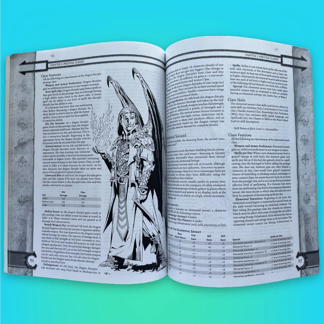 Tome and Blood: A Guidebook to Wizards and Sorcerers Dungeons & Dragons 3e