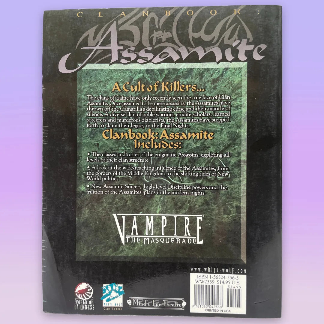Clanbook: Assamite Vampire: The Masquerade White Wolf