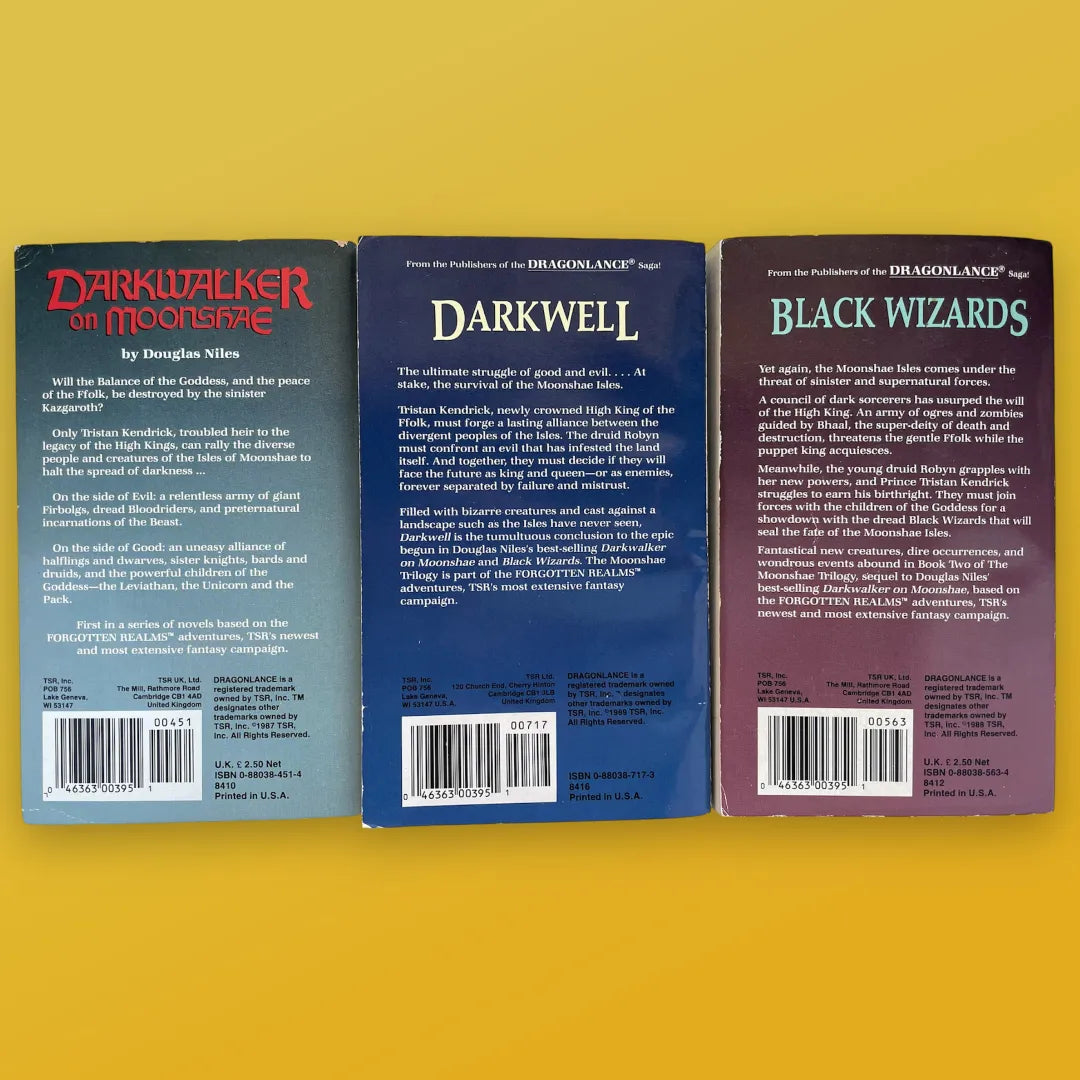 Forgotten Realms: Moonshae Trilogy by Douglas Niles
