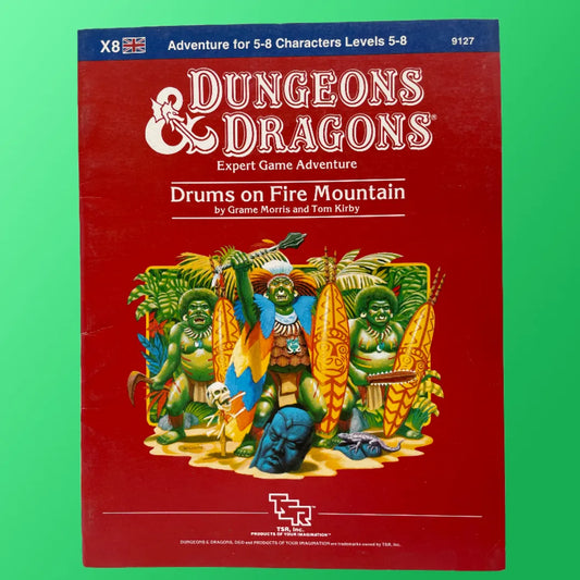 Drums on Fire Mountain X8 9127 Dungeons & Dragons