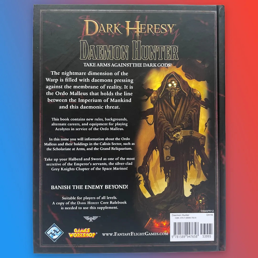 Daemon Hunter Dark Heresy Warhammer 40K RPG