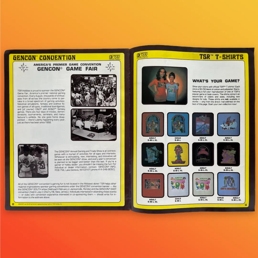 Gateway to Adventure Catalog TSR 1981