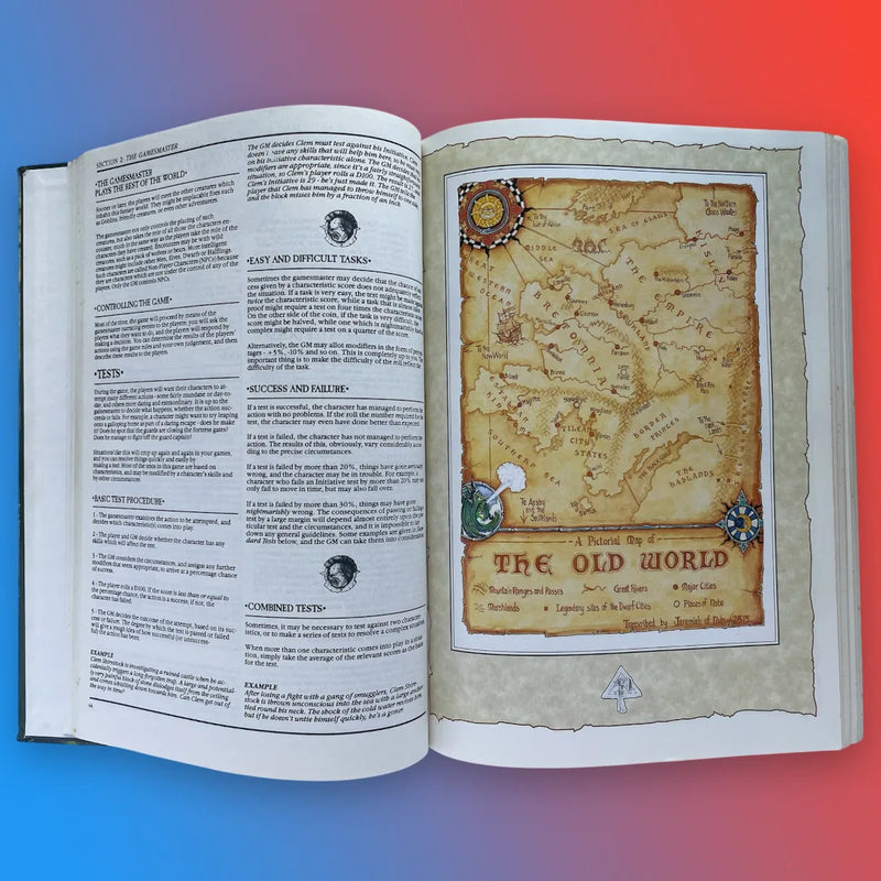 Warhammer Fantasy Role Play Games Workshop 1986