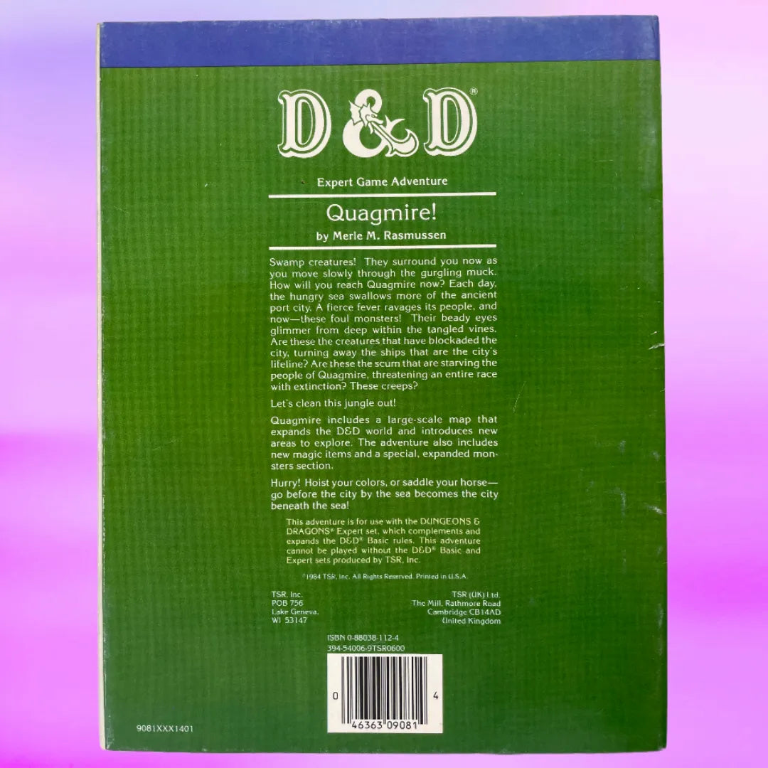 Quagmire! X6 9081 Dungeons & Dragons