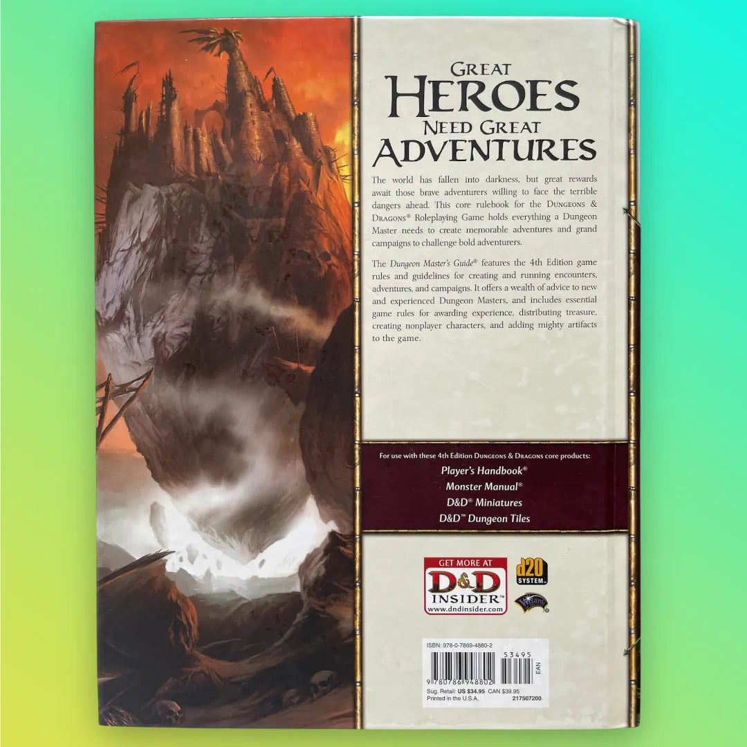Dungeon Master's Guide Dungeons & Dragons 4e