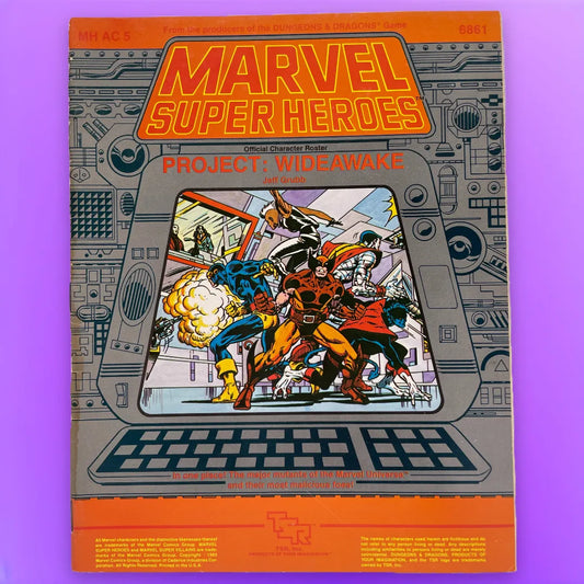 Project: WideAwake MH AC 5 Marvel Super Heroes TSR