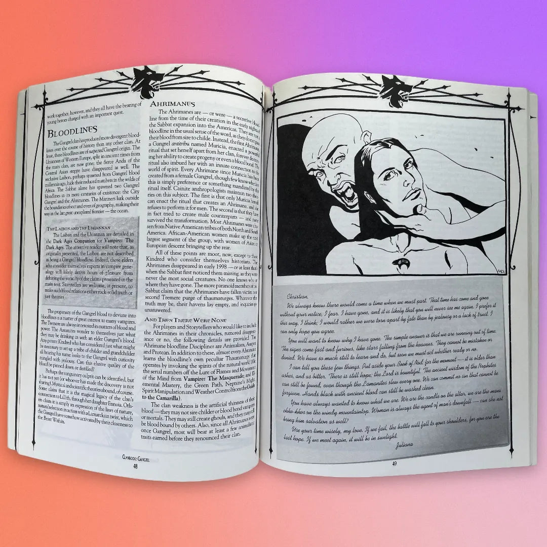 Clanbook: Gangrel Vampire: The Masquerade White Wolf