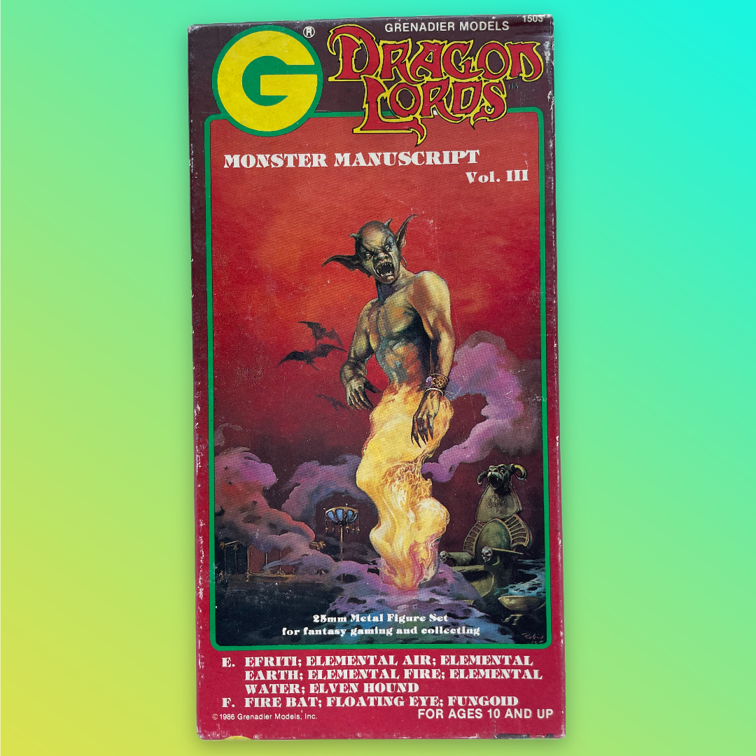 Monster Manuscript Vol. III Dragon Lords Grenadier