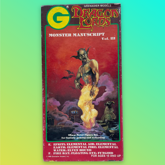 Monster Manuscript Vol. III Dragon Lords Grenadier