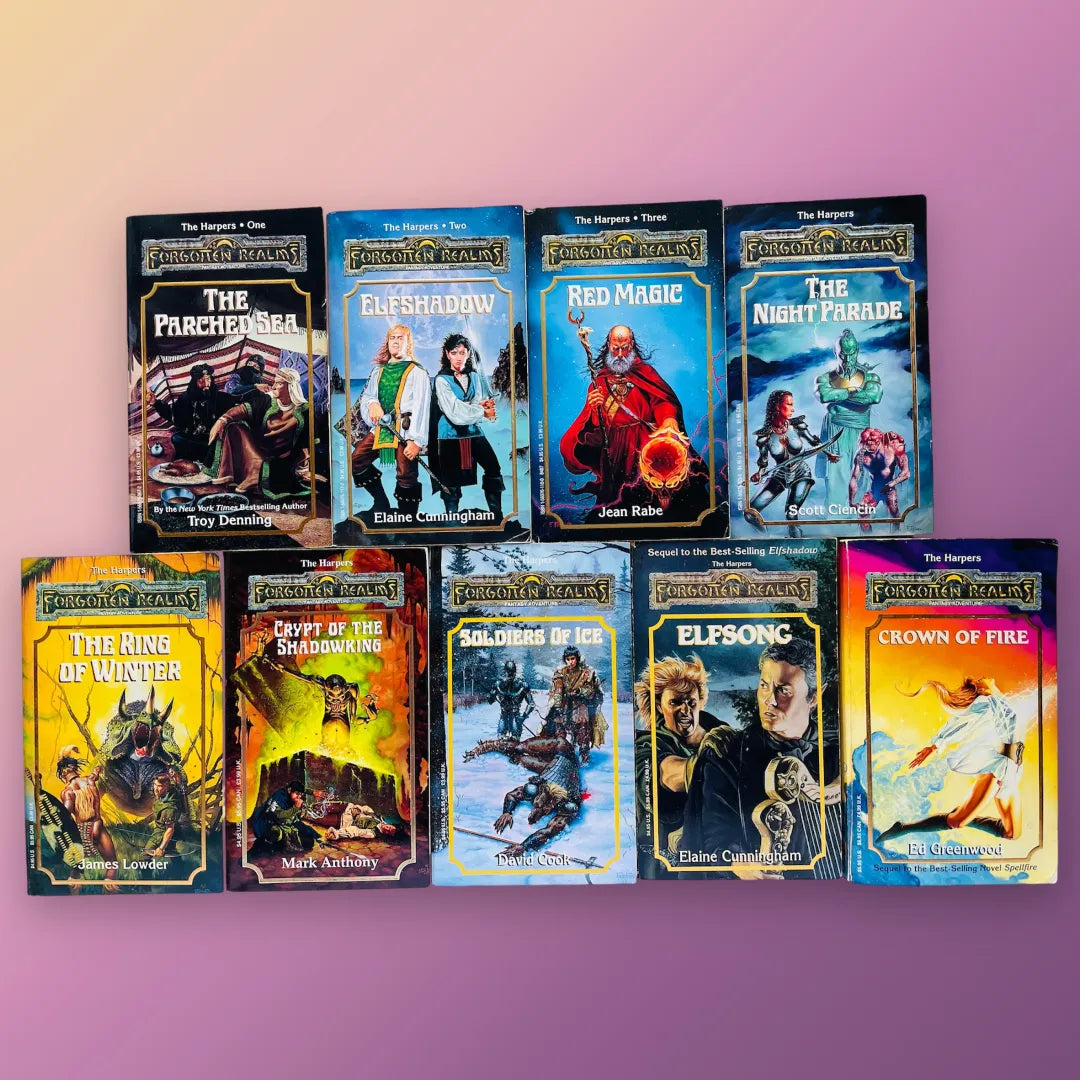 Forgotten Realms: The Harpers, Books 1-9
