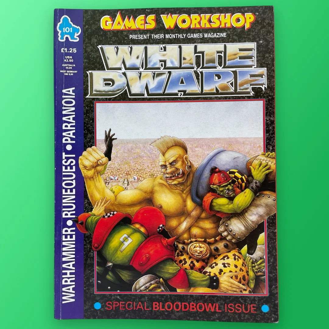 White Dwarf Magazine #101 May 1988 Games Workshop