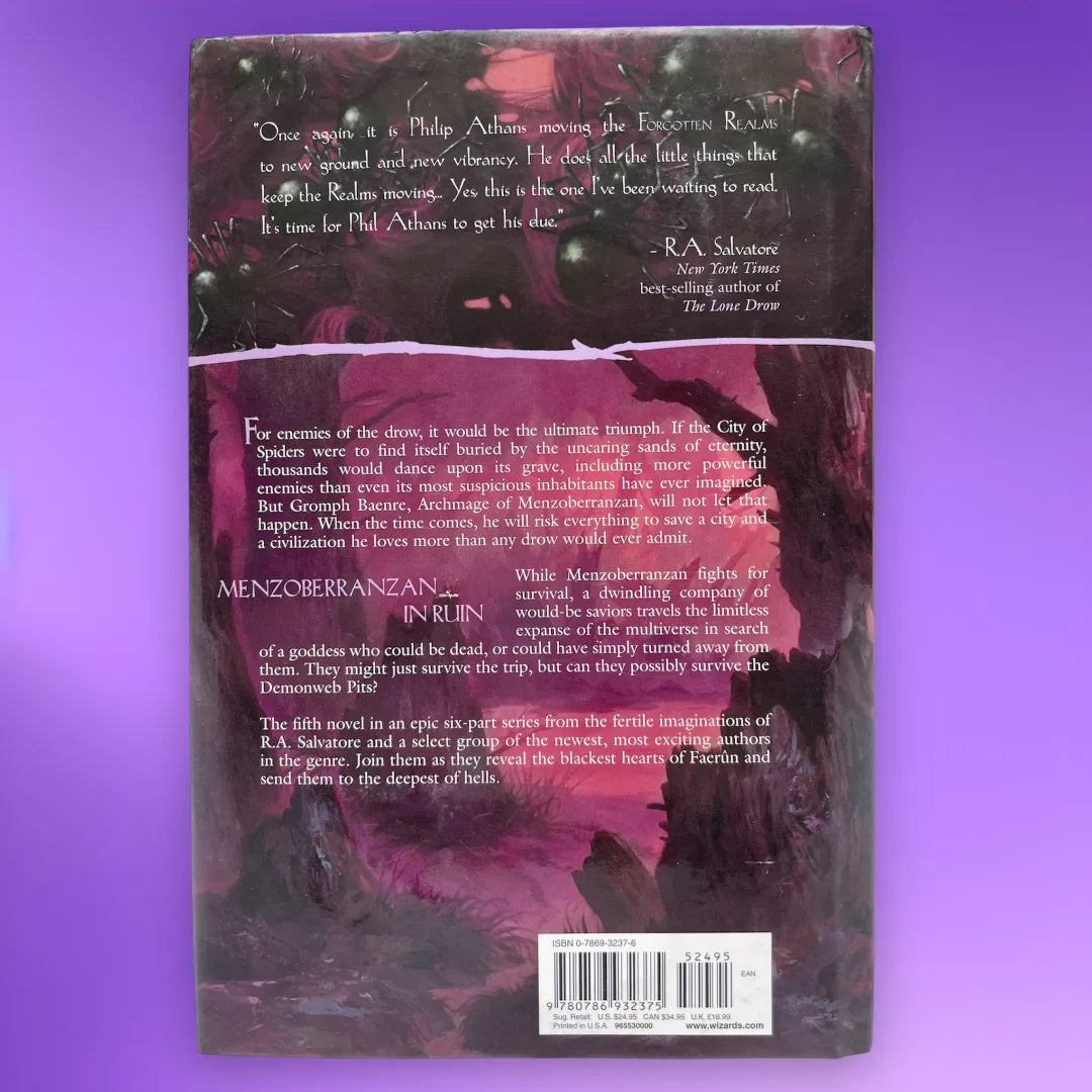 Annihilation: War of the Spider Queen Book 5 by Philip Athans