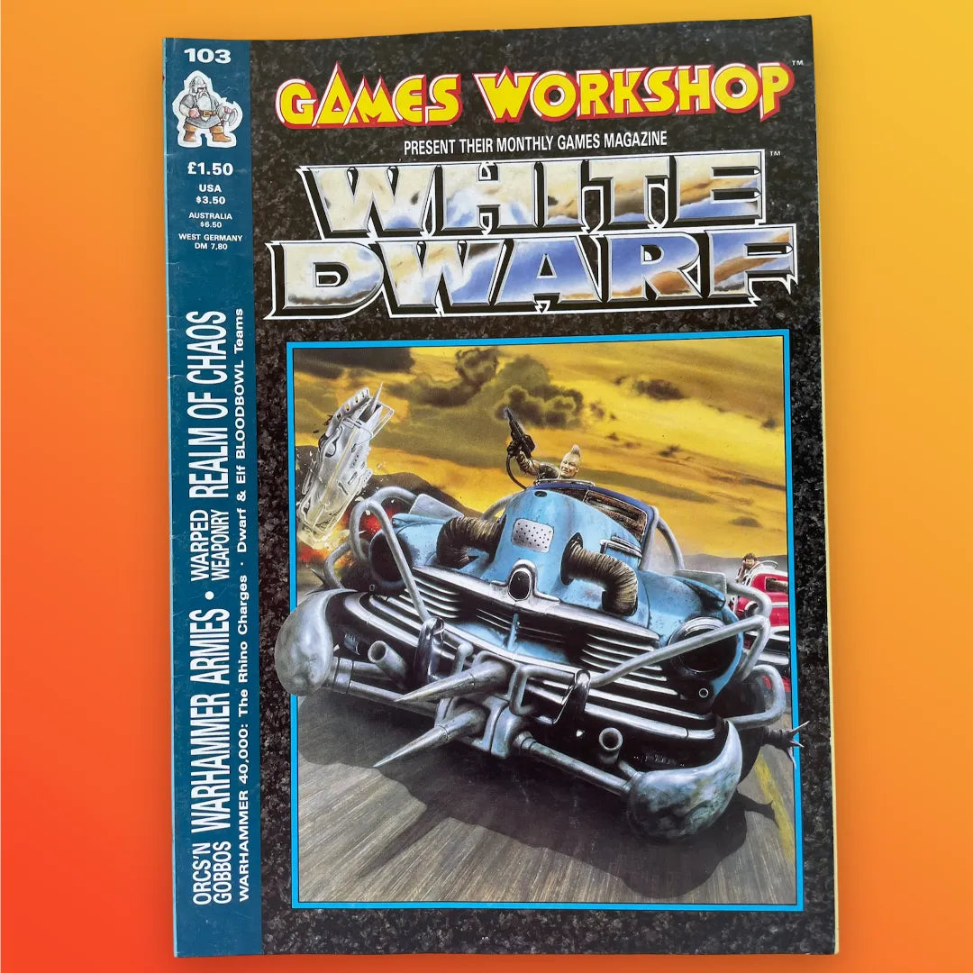 White Dwarf Magazine #103 July 1988 Games Workshop